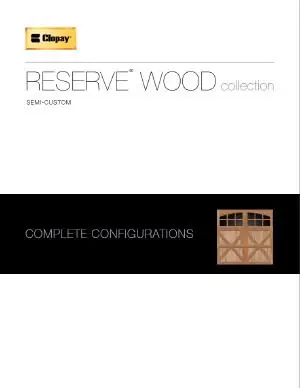 Carriage Style Non-Insulated brochure cover