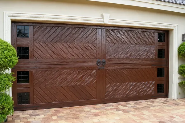 A garage door shouldn't just be an afterthought &mdash; it's an integral part of a home's architectural appeal. Custom wood doors come in a 