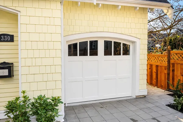 Semi-Custom Wood Garage Door by Clopay, custom factory paint.