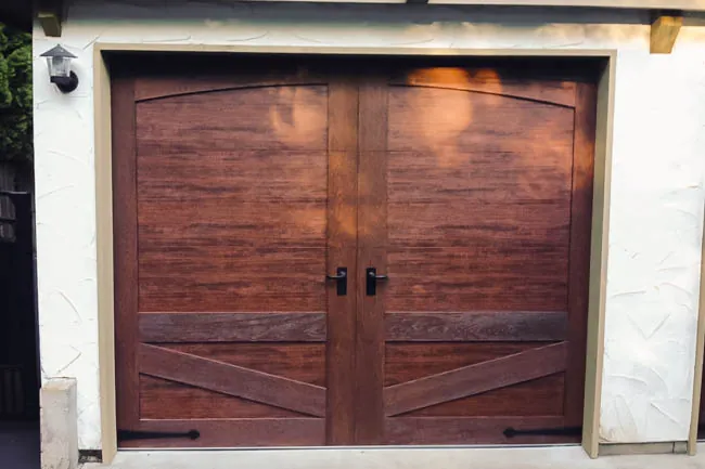 Bernie after &mdash; Canyon Ridge &mdash; Ultra-Grain Series (faux wood finished steel carriage style)