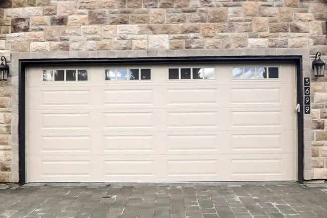 Gary Chow before the new door was fitted